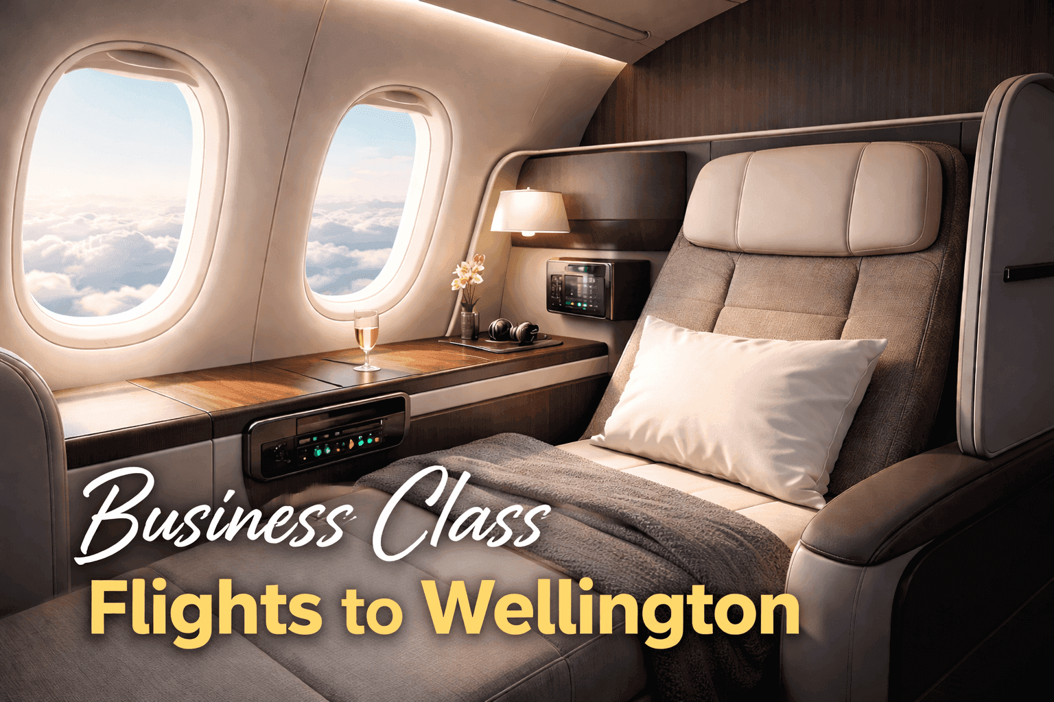 Business Class Flights to Wellington from UK | Save 40%